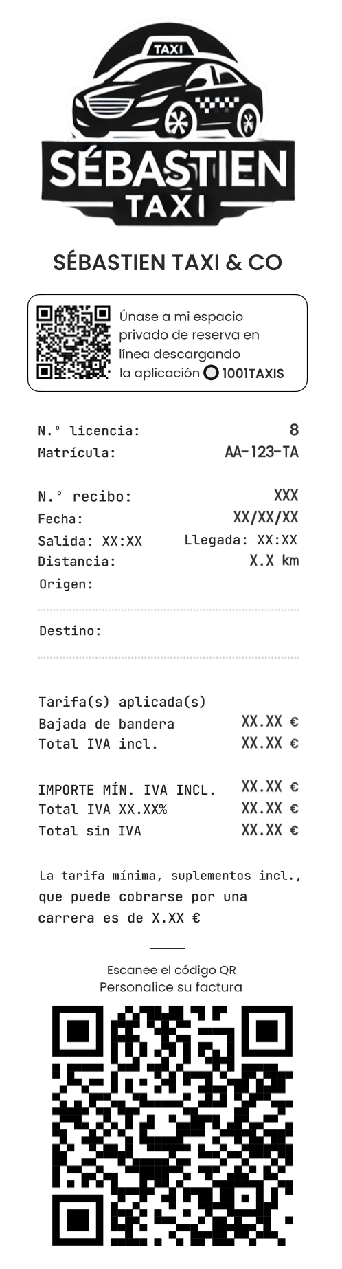 Ejemplo de ticket personalizado POWER PRINT 2.0
