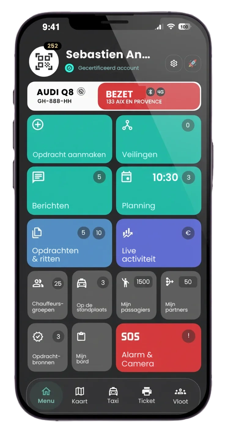 myCloudTaxi DRIVER-app