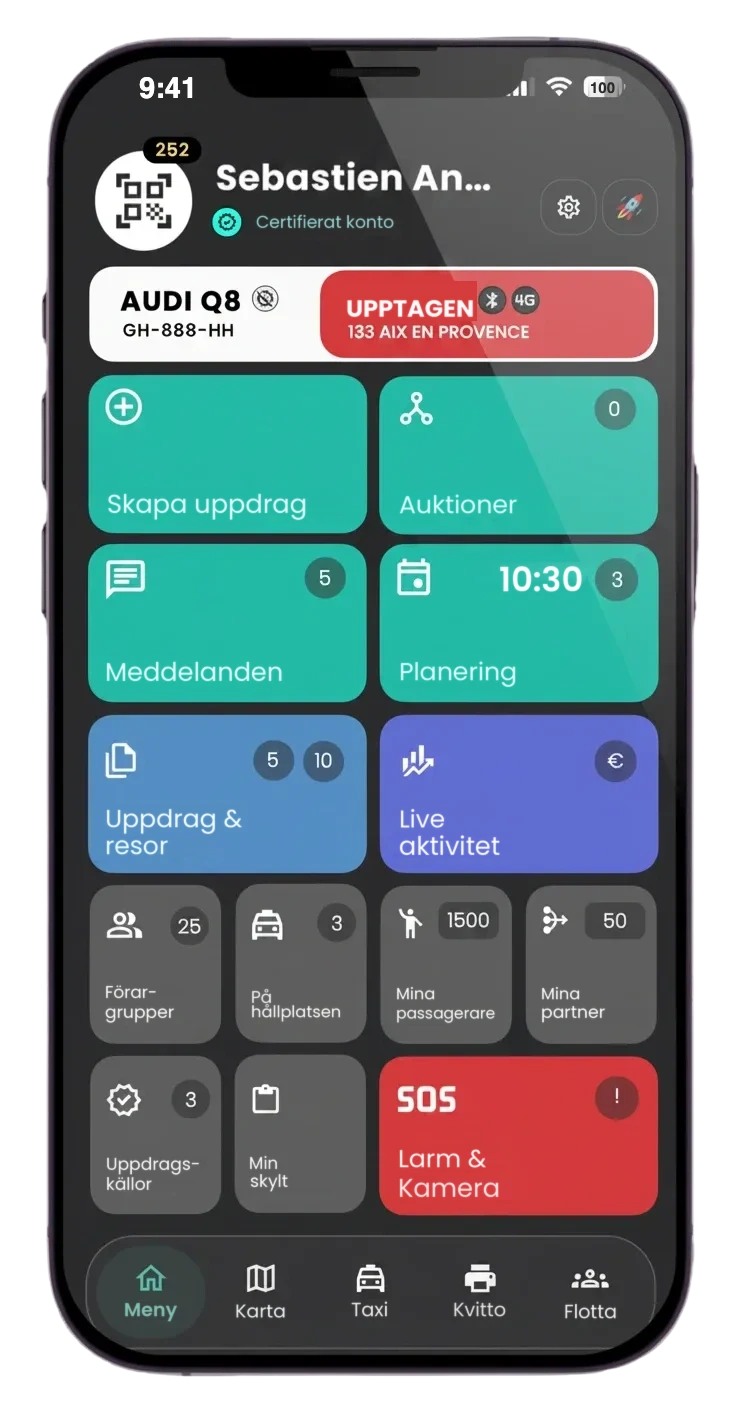 Appen myCloudTaxi DRIVER